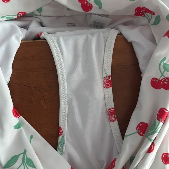 Aerie Cherry Print Bikini Bottoms - Picture 4 of 4